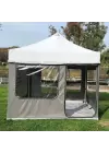 2K 290 x 290cm Gazebo 4 Mevsim Kamp Çadırı