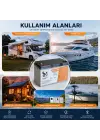 SD Energy 12v 100Ah 1.28kWh 6000DOD Bluetooth Lifepo4 Lityum Akü