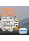 Autosat SMA30 Multi 3 Çıkışlı Marin ve Karavan uyumlu Uydu Anteni