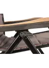 Aygaz Outdoor 120Kg Alüminyum Katlanır Şezlong Sandalyesi