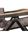 Aygaz Outdoor 120Kg Alüminyum Katlanır Şezlong Sandalyesi