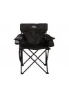 Aygaz Outdoor Siyah 100Kg Çelik Katlanır Kamp Sandalyesi
