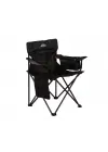 Aygaz Outdoor Siyah 100Kg Çelik Katlanır Kamp Sandalyesi