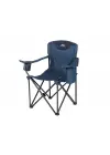 Aygaz Outdoor XXL Kıng Lacivert 150Kg Çelik Katlanır Kamp Sandalyesi