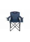Aygaz Outdoor XXL Kıng Lacivert 150Kg Çelik Katlanır Kamp Sandalyesi