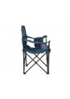 Aygaz Outdoor XXL Kıng Lacivert 150Kg Çelik Katlanır Kamp Sandalyesi