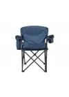 Aygaz Outdoor XXL Kıng Lacivert 150Kg Çelik Katlanır Kamp Sandalyesi