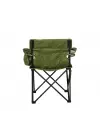 Aygaz Outdoor Yeşil 100Kg Çelik Katlanır Kamp Sandalyesi
