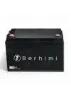 Berhimi 12V 100 Amper IP67 4000 DOD, BT Marin/Karavan Lifepo4 Lityum Akü