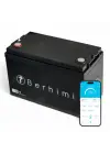 Berhimi 12V 100 Amper IP67 4000 DOD, BT Marin/Karavan Lifepo4 Lityum Akü
