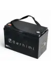 Berhimi 12V 100 Amper IP67 4000 DOD, BT Marin/Karavan Lifepo4 Lityum Akü