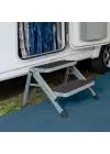Campasist 40x44x60cm İki Basamaklı Metal Katlanır Karavan Giriş Basamağı