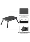 Campasist 45x28x21cm Metal Katlanır Karavan Giriş Basamağı