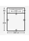 Dometic Cross AIR 300cm VW T5.T6 Şişme Havalı Çadır