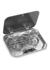Dometic Pı8022 480x370mm Cam Kapaklı İki Gözlü Karavan Ocak