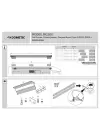Dometic Siyah Duc/Jump/Boxer/Transit 3 Parçalı Montaj Kiti PR2000/2500 İçin