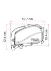Fiamma F80L 5.00x2.75 Beyaz Çatı Tipi Kasetli Tente