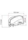 Fiamma F80s 4.25 x 2.50 Beyaz Çatı Tipi Karavan Tentesi