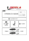 Hakpol - Citroen C5 II (RD) Saloon 2008 ve Sonrası Çeki Demiri