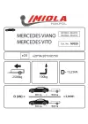 Hakpol - Mercedes Vito Without PDC 09/2003 - 08/2014 Arası Çeki Demiri