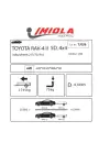 Hakpol -Toyota RAV-4 5 Kapılı, 4x4, tyres 15/70, R16 05/2000-11/2005 Arası Çeki Demiri