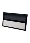 Jarup Flat Amortisörlü Karavan Penceresi 45x110 cm Siyah (JR45110FB)