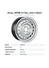 Jarup JRRM-14 Karavan Römork Sac Jant 4 Bijon 700 kg (JRRM-14-ST-4)