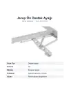 Jarup Karavan Ön Destek Ayağı (JRO01000)