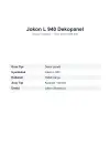 Jokon L 940 Dekopanel Karavan Arka Lamba Dekor Paneli (JK19.2056.000)