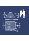 Kampa Dometic Brighton 2 Kişilik Çadır