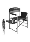 KingCamp Ash Comfort İkili Set Katlanır Kamp Sandalyesi Grey
