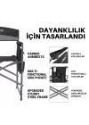 KingCamp Ash Comfort İkili Set Katlanır Kamp Sandalyesi Grey