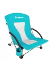 KingCamp Lilac Beach Chair Plaj ve Dinlenme Sandalyesi Cyan