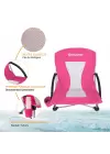 KingCamp Lilac Beach Chair Plaj ve Dinlenme Sandalyesi D.Rose