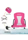 KingCamp Lilac Beach Chair Plaj ve Dinlenme Sandalyesi D.Rose