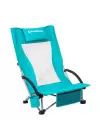 KingCamp Lilac High Comfort Plaj ve Dinlenme Sandalyesi Cyan