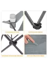 KingCamp Lotus Comfort Konforlu & Takviyeli Kamp Sandalyesi Grey