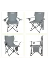 KingCamp Lotus Comfort Konforlu & Takviyeli Kamp Sandalyesi Grey