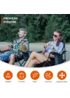 KingCamp Lotus XL Cool Ice Ultra Konforlu & Takviyeli Kamp Sandalyesi Khaki