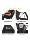 KingCamp Orchid Salıncaklı Katlanır Kamp Sandalyesi Black/Grey