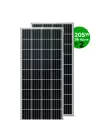 Lexron 205 Watt + 205 Watt 36 Hücre Mono-Kristal Güneş Paneli