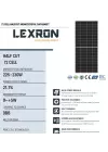 Lexron 230 Watt 72 Hücre Monokristal PERC Half Cut Güneş Paneli