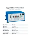 Lippert EBL 211 Motokaravan Elektro Blok ve LT 453 Kontrol Paneli Seti 18A (LP9990321)