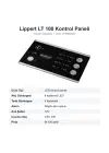 Lippert LT 100 Karavan LED Kontrol Paneli Seti Akü ve Su Seviye Göstergeli (LP9990323)