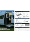 MoboRv Y3 599mm 12v İnce Gövde, Manuel Acil Açma Kayar Elektrikli Karavan Basamağı