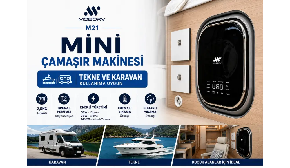 Moborv Mini Çamaşır Makinesi Nasıl Kullanılır? Özellikleri
