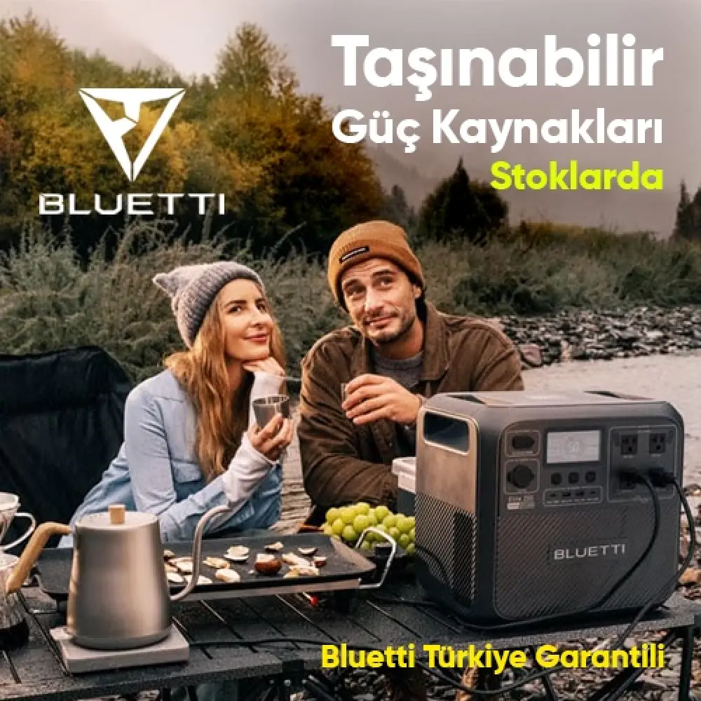 Bluetti Ürünleri Stoklarda