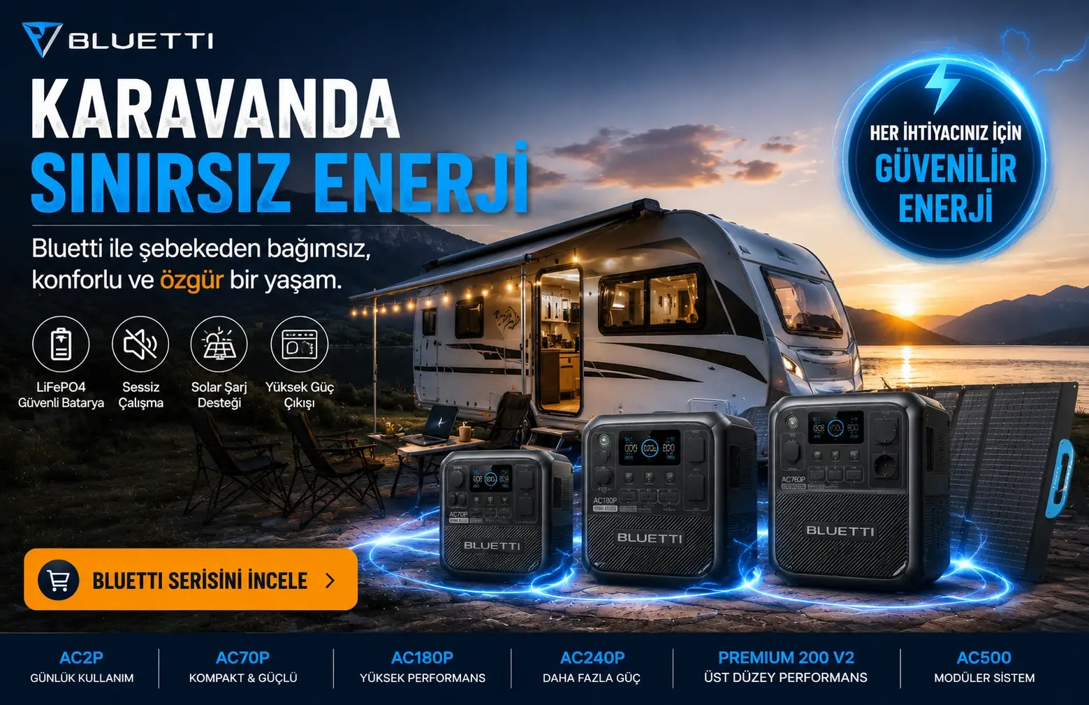 Bluetti Güç İstasyonu
