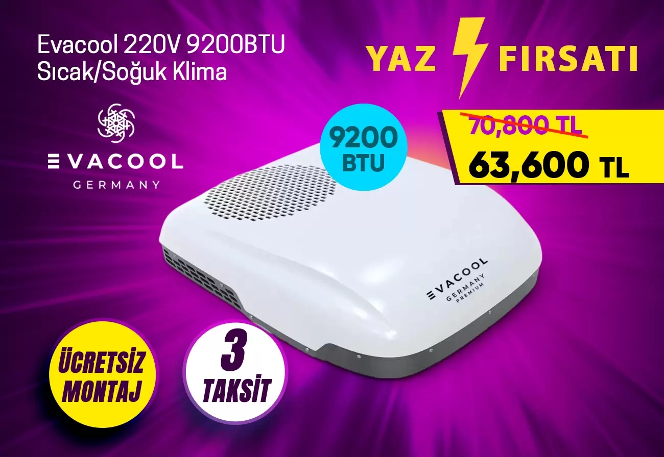 Evacool 220V Klima
