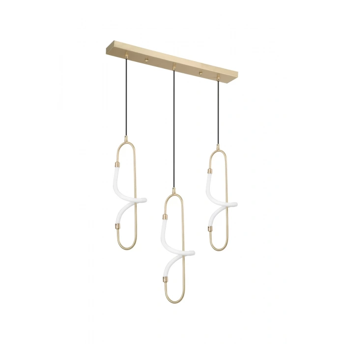 ÜÇLÜ YUVARLAK LEDLİ AVİZE A-513-3Y